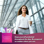 Pink Style Menstrual Kit All-in-One 10 Pack | Convenience on The Go | Period Kit Pack for Travelling, Tweens & Teenagers or just When You’re Out | Individually Wrapped Feminine Hygiene Product