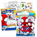 Mess-Free Coloring Book Set for Kids, 2 Pack Superhero Activity Books & Party Favors