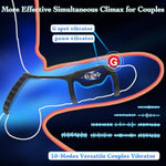 Vibrating Cock Ring For Penis Testicles G Spot Stimulation, Pleasure Penis Ring Sleeve Vibrator Couples Adult Sex Toys For Men Women, Male Couple Sex Toy, Cock Rings Vibrators For Men Sex
