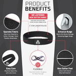 Bulgeband - Flexible Cock Ring For Male Sex Toy, Realistic Adult Male Sex Toys For Men - Nylon Fabric Penis Rings (Starter, 3 Pack)