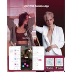 Lapis Strapless Strap On Dildos Double-Ended G Spot Vibrator With Flexible Bulb Vibrating Butt Plug Adult Toy & Game Remote Control Clitoral Stimulator Sex Toys For Women Lesbian Couple