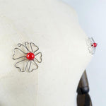 Adult Invisible Nipple Pinches, Adjustable Non-Piercing Nipple Clamp Breast Clips, Bdsm Foreplay Flirting Clitoral Clamp Toys For Women Female Men Male Unisex Couples (A)