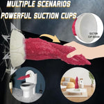 Silicone Animal Dildo, 7.87 Inch Thrust Red Silicone Anal Docking Plug Sensory Toy For Male And Female