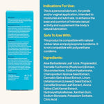 Hello Natural Lube - Aloe-Based Organic Personal Lubricant - Hydrating, Hypoallergenic, Ph-Balanced, Non-Sticky, Condom Compatible, For Men, Women, & Couples, 3.3 Fl Oz