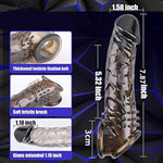 Condom Male Condom Adult Lock Crystal Case Special Design 2024 Black