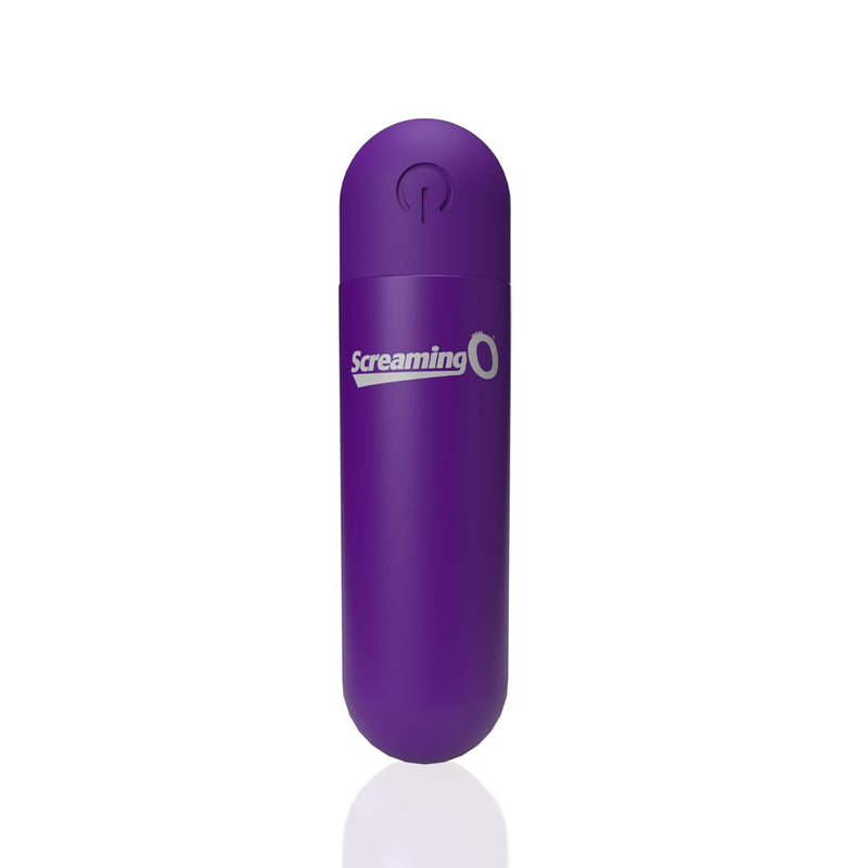Soft Touch Rechargeable Bullets - Waterproof Mini Bullet Vibrator - Vibrator Bullet Sex Toy - Discreet Women Toy - Personal Stimulator - Purple