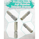 3Xlr Connector To Anti-Rotation Connector Adapter For Different Toys Machine Use (3Xlr To Anti-Rotation Adapter)