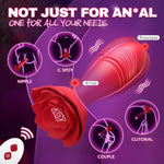 Thrusting Anal Plug Vibrator Male Prostate Massager Buttplug with 9 Vibrating & 9 Thrusting Modes APP Remote Control Adult Sex Toys for Men Couples G-Spot Anal Stimulation.