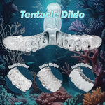 Tentacle Dildo Double Ended Dildo, 8.26“ Realistic Anal Big Thickmonster Dildo, Huge G Spot Fantasy Female Adult Toy Women Sex Toy Men Couple