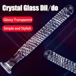 Thread Glass Anal Dildo - Crystal Penis, Dilatador Anal, Glass Anal Plug, Masturbation Anal Wand, Butt Plug Glass, Glass Anal Beads, Clear Dildo, Glass Dildo For Women Adult Toy