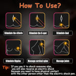 Electric Shock Stick With 9 Modes Bdsm Toys Sm Bondage Accessories Gear Electric Shock Chastity Erotic Sexual Stimulation Device Electrical Shocker Kinky Adult Sex Toy For Couple Women Men