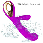 G-Spot Rabbit Vibrator Dildo Adult Toys, Rechargeable Vibrating Massager For Clitoris Nipples Vagina Stimulation, 10 Powerful Vibration Speeds Stimulator, Adult Sex Toy For Women And Couples