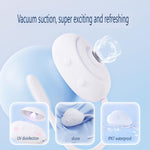 Sucking Slim Vibrator Egg with App Control, Woolly Puff Long Distance Vibrating Egg with 10 Vibration Modes, Silicone Rechargeable Panty Vibradores Adult Sex Toy for Women Couples