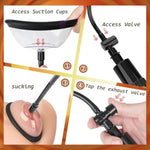 Pussy Pump Sex Toys Lengthen With 3 Cups, Manual Pacifier And Clitoral Sucker To Increase Sensation And Enhance Female Sexual Pleasurevacuum Pump, Adult Games For Couples Nipple Clitoris Stimulator