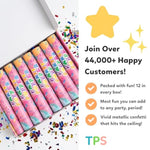 Confetti Poppers Confetti Cannon Kit | 12 Pack