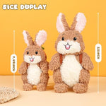 -Rabbit Plush Toys, Cute Rabbit Plush Toys, Rabbits Carrying Radishes, Gifts For Children, Easter Rabbit Gifts (8-Inch)
