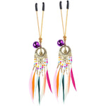 Nipple Clip Sex Tools Restraints Bondage Set Sexy Toys Sm Nipple Clamps Slave Sex Game Tool With Adjustable Straps Bed Play Clitoral Clamps For Women Nipple Clip Clitoris Clamps Adult