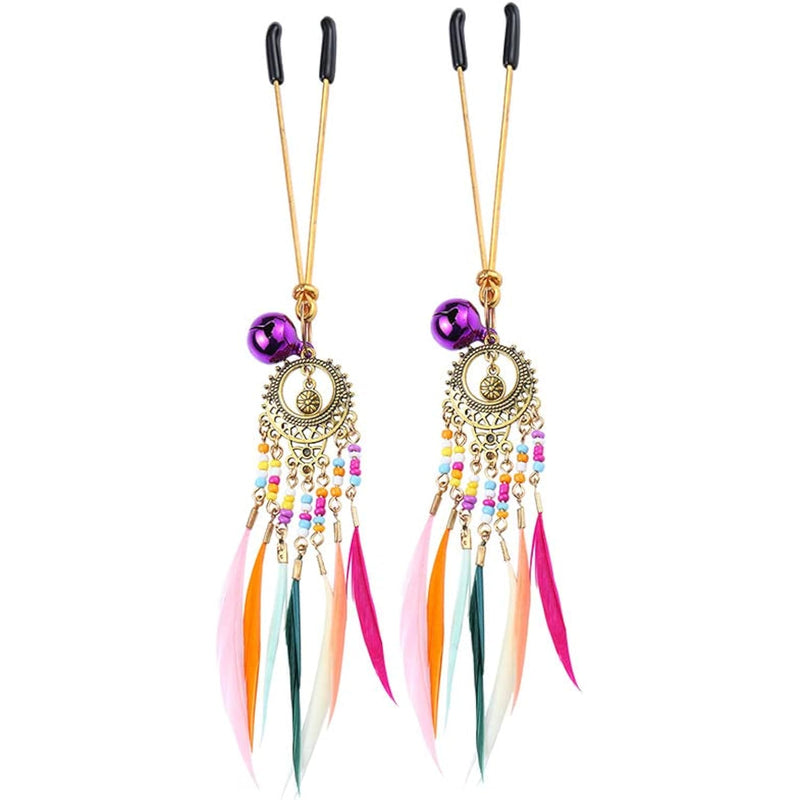 Nipple Clip Sex Tools Restraints Bondage Set Sexy Toys Sm Nipple Clamps Slave Sex Game Tool With Adjustable Straps Bed Play Clitoral Clamps For Women Nipple Clip Clitoris Clamps Adult