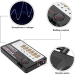 Electric Shock Nipple Clip Chain, Nipple Clamps, Adjustable Bdsm Nipple Clamps For Exciting Sexual Pleasure ?Requires Two Aaa Batteries Installed?, Black