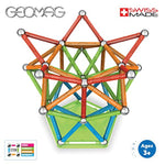 Geomag Magnetic Sticks and Balls Building Set | Magnet Toys for STEM, Creative, Educational Construction Play | Swiss-Made Innovation | Confetti 127 Piece