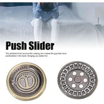 Magnetic Slider, Good To Touch Magnetic Push Slider Lightweight Killing Time Stainless Steel For Toys