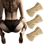 3Pack Soft Cotton-Rope Sex Bondage Kit Bdsm Beginner Set Shibari Bondage Restraint Kit Adult Sex Toys For Women And Couples