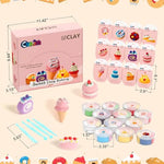 Air Dry Clay Sweet Bakery Set - DIY Cake Crafts for Creative Gift Ideas