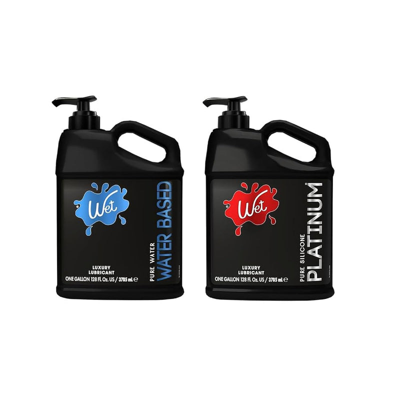 Silicone & Water-Based Duo, 128Oz Each (Pack Of 2)