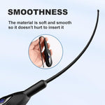 Electric Silicone Penis Vibrator – Sex Toys For Men With 10 Vibration Modes, Male Masturbator Urethral Sounding Plug For Prostate Play With Smooth Silicone