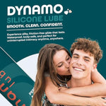 Dynamo Lube Silicone Based Formula 4.4Oz - Silicone-Based Personal Lubricant, Lube For Men, Women, And Couples