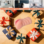 Realistic Small Male Masturbator,TPE Adult Sex Toy,Male Blowjob Stroker