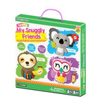 Personalised My Snuggly Friends DIY Sewing Kit for Kids - BS15 - Arts and Crafts Educational Gift