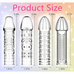Transparent Ultra Standard Fit Condoms, 4-Count for a New Intimate Experience with Your Partner