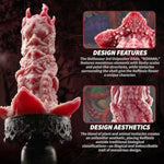 5.5 Inches ?Kohana? Ovipositor Realistic Silicone Dildo With Strong Suction Cup, Sex Toy Anal Butt Plug With Egg Models And Booster, S