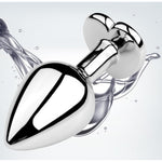 Small Heart Anal Plug Cute Anal Training Tools Pink Jewel Butt Plugs G Spot Anal Sex Toys For Beginner Adult Unisex Women Men Couple Sm Game Bedroom