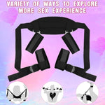 Sex Restraints Bdsm Sex Toys Wrist & Ankle Bondage Set With Adjustable Leg Restraint And Handcuffs For Adult Couples Sex Toy, Sex Straps For Women Couples Beginners Restraint Sm Position