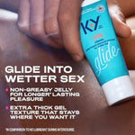 Jelly Water Based Lube For Sex, Anal Lube, Non-Greasy Water Based Personal Lubricant, Ph Friendly Sex Lube Can Be Used With Sex Toys For Women & Male Sex Toys, Condom Friendly Personal Lube, 2 Oz