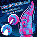 Monster Dildo Tentacle Adult Toy: Big Thick Dildos With Suction Cup For Women, Huge Fantasy Dildo With Octopus-Shape, 8.7” Silicone Giant Dildo