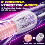 Penis Pump Male Sex Toys For Men - Adult Toys App Control Penis Enlargers With Training History Tracking, Male Masturbator Penis Vibrator Extender Water Vacuum Pump - 5 Pressure Suction& 9 Vibrations