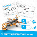 Engino- Inventor STEM Toys, Space Shuttle Kit, Construction Toys for Kids 9+, STEM Building Kit, Educational Playset, Gifts for Boys & Girls