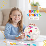 Unicorn Soccer Ball Paint by Numbers Kit for Kids