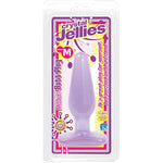 Doc Johnson Crystal Jellies - Medium Butt Plug - Purple