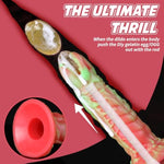 6.7" ?Zerger?Ovipositor Dildo With Suction Cup, Anal Plug With Egg Models, Anal Training Set Sex Toy,Carnivorous