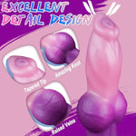 9.25" Monster Dildo Horse Dildo Knot Dildo, Huge Fantasy Dildo Thick Dragon Dildo With Big Knot, Silicone Dog Dildo Knotted Animal Dildo Pink Wolf Dildo With Strong Suction Cup, Sex Toys For Women Men