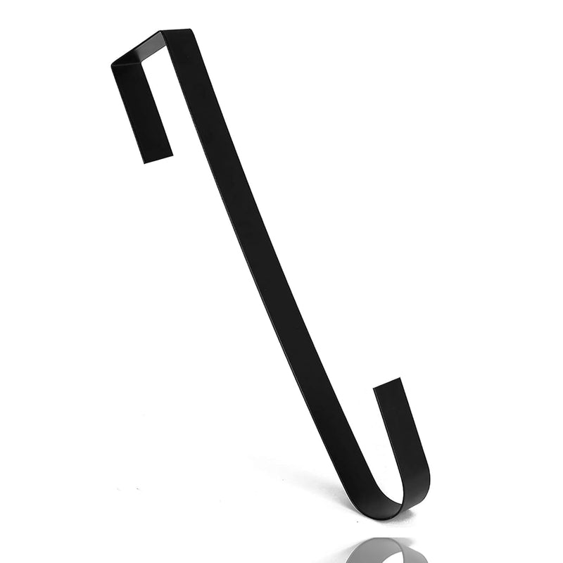 Wreath Hanger, 15" Wreath Hangers For Front Door, Indoor Or Outdoor Over The D