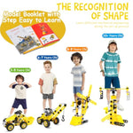 10 In 1 Stem Toys For 5 6 7 8 9+ Year Old Building Block Kit Stem Activities Projects Boy Toys Age 4-8 5-7 6-8 8-10 Creative Set Educational Engineering Excavator Construction Birthday