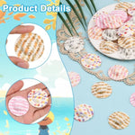 40 Pcs Mini Woven Straw Hats, 1.5 Inch Colorful Cowboy Caps for DIY Crafts