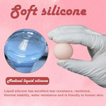 Silicone Penis Enlarger Condom Balls Pennis Sleeve Accessory 3Pcs Male Cock Extender Reusable Penis Enlargement Ultra-Soft Stretchy Penis Extension For Men Gay Couple Sex Games Kinky Toys