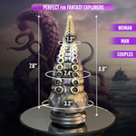 Tentacle Dildo Sex Toy 8.8" Realistic Monster Anal Plug Big Thick Dildos With Strong Suction Cup For Women Huge Dong Silicone Adult Toys Soft Silicone Anal Dildo Prostate Massager For Sex Games