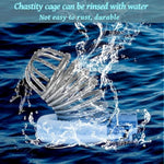 Metal Chastity Cage With Adjustable Rings,Ventilation Chastity Belt For Men Cb Bondage Cock Cage Sex Toy For Couples,Male Penis Slave Training (Rycb-073)